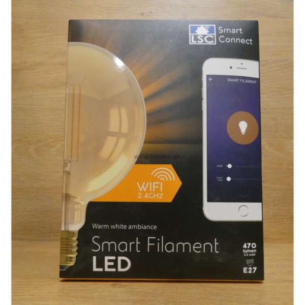 vyr_39277_Produkt-5-19 SMART LED žiarovka, 470lm - LSC Smart Connect