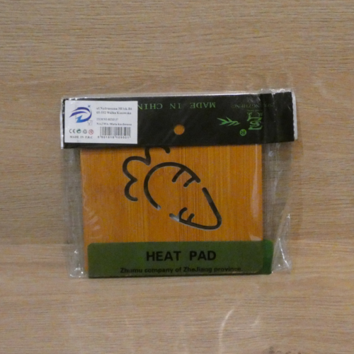 Podložka pod horúce nádoby s motívom mrkva - 13x13cm