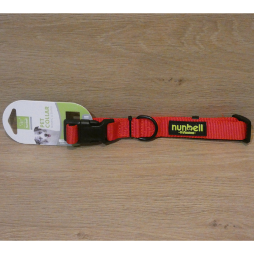 Obojok pre psa, červený - 19cm
