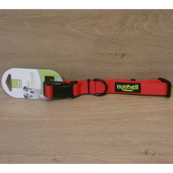 Obojok pre psa, červený - 19cm