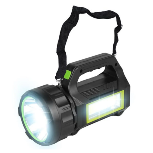 vyr_39430_produkt-5 Kempingové solárne dobíjacie svietidlo, LED - čierne 30W