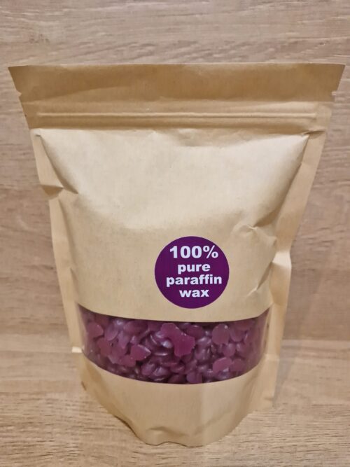 Parafín na sviečky v pastilkách, fialový - 400g