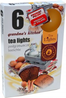Admit Vonné čajové sviečky Babičkina kuchynka - 6ks