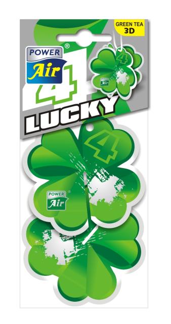 Power Air 4 Lucky osviežovač vzduchu Green Tea