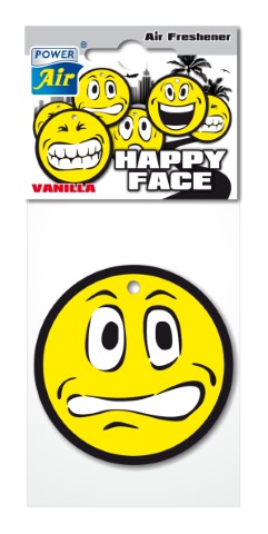 Power Air Happy face osviežovač vzduchu Vanilla