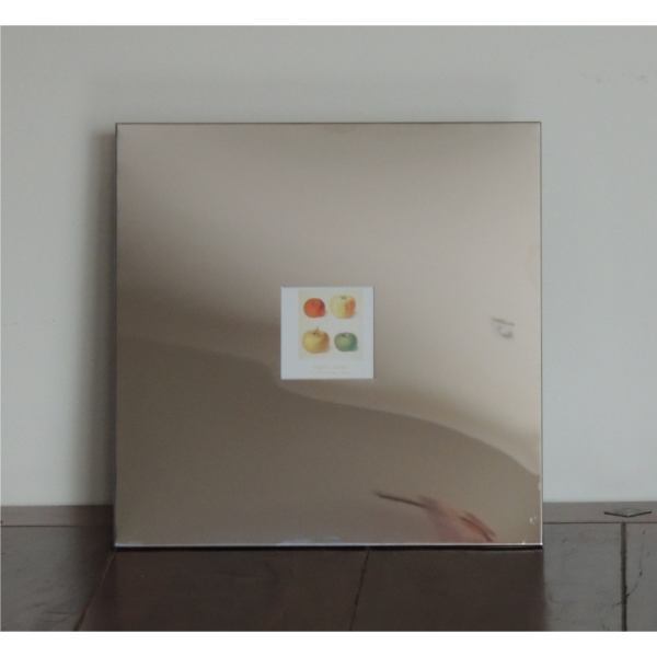 Fotorámik 30,5x30,5cm na fotku s rozmermi 7,6x7,6cm - nerez
