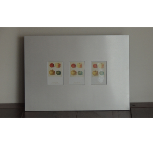 Fotorámik 35,5x25,5 na fotky s rozmermi 6,5x9cm - nerez