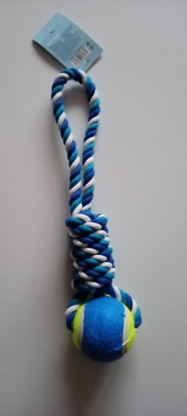 Pletená Hráčka pre psov z loptou 33,5cm