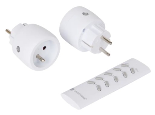 Zásuvka, SMARTWARES, sadá 2ks - s ovládačom