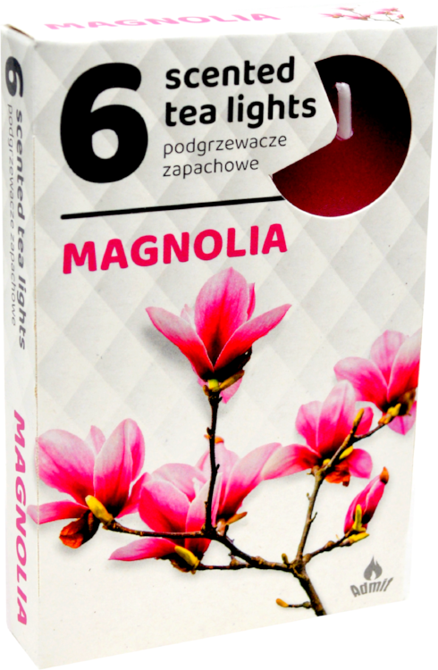 ADMIT vonné čajové sviečky Magnolia - 6ks