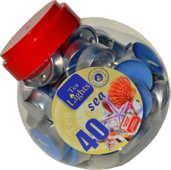 ADMIT vonné čajové sviečky Sea - 40ks